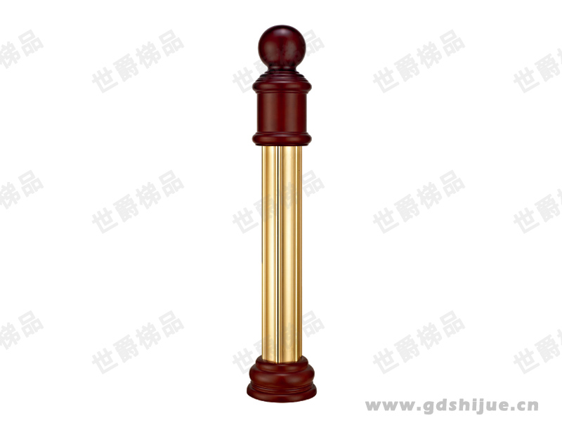 将军柱 SJ-934 铝镁合金楼梯护栏起步大柱