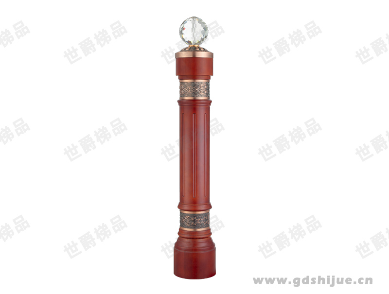 将军柱 SJ-951 家用别墅实木楼梯扶手将军柱