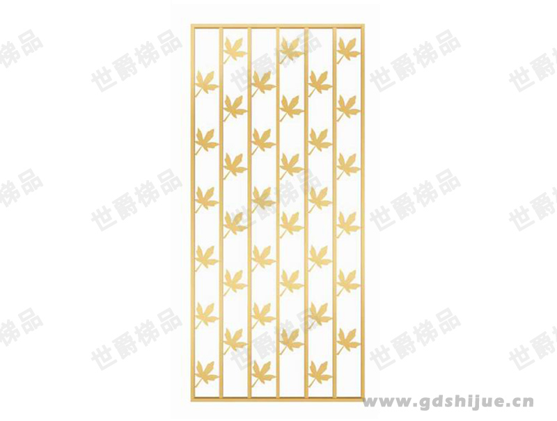 屏风 SJ-P002 别墅客厅进门不锈钢屏风隔断