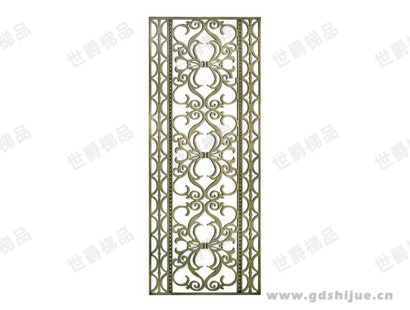 屏风 SJ-P005 欧式别墅室内装饰铝合金屏风