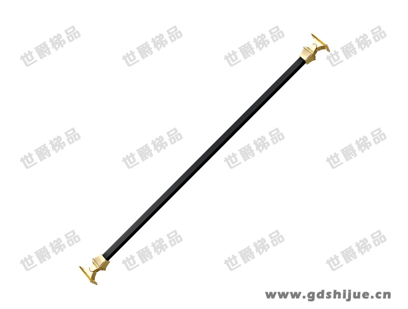 中柱 SJ-Q001 极简轻奢风格楼梯栏杆扶手