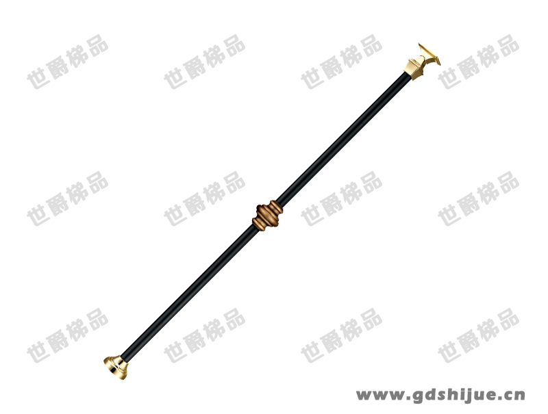 比翼 SJ-Q010 轻奢简约铝栏杆扶手 实惠款
