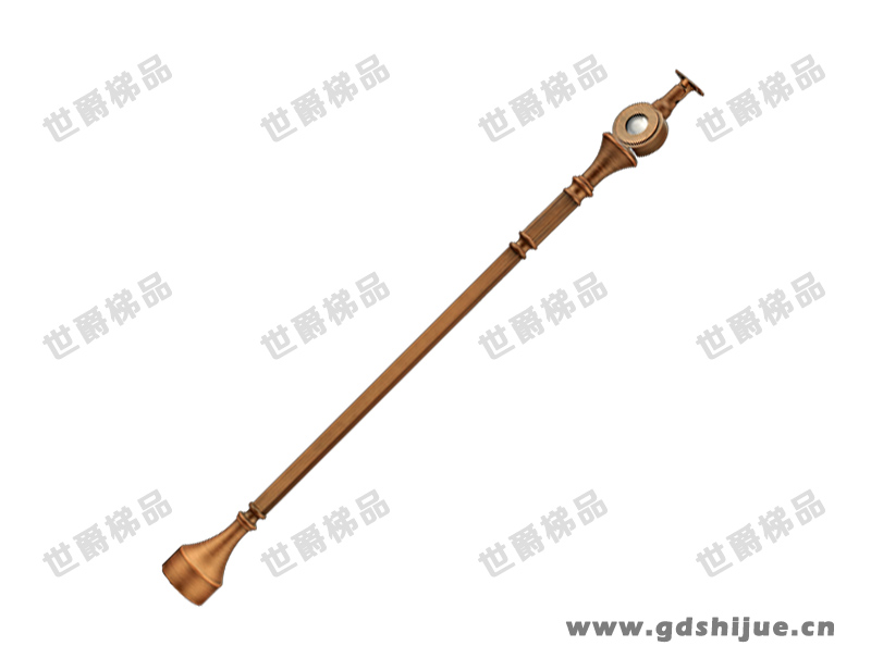 擎天 SJ-Q019 轻奢铝镁合金楼梯扶手立柱酒店别墅款