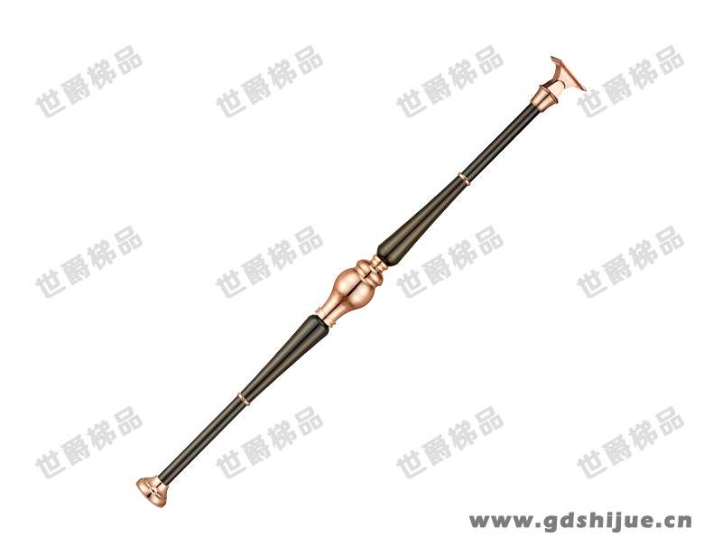 凯旋 SJ-Q025 豪华别墅简约轻奢铝镁合金楼梯立柱