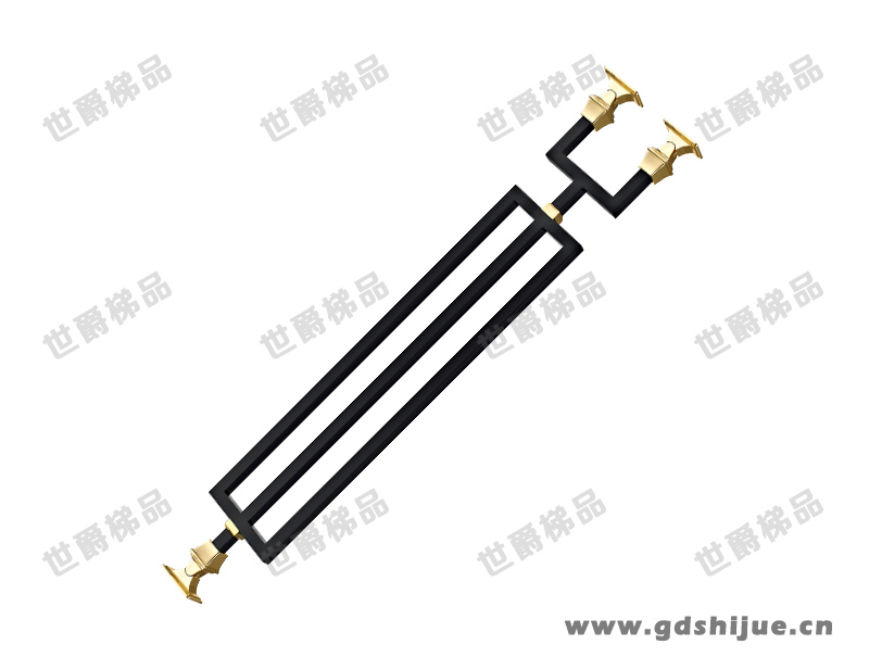 时光 SJ-Q051 新中式简约铝艺楼梯栏杆立柱