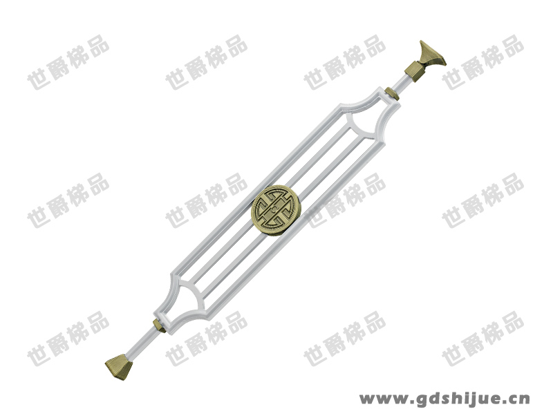 团寿 SJ-Q057 新中式铝合金楼梯栏杆 长寿延年